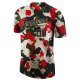 Men's Custom Camo Black-Cream Performance T-Shirt