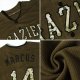 Men's Custom Olive Camo-Black Authentic Salute To Service Baseball Jersey