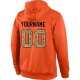 Men's Custom Stitched Orange Camo-Cream Sports Pullover Sweatshirt Hoodie